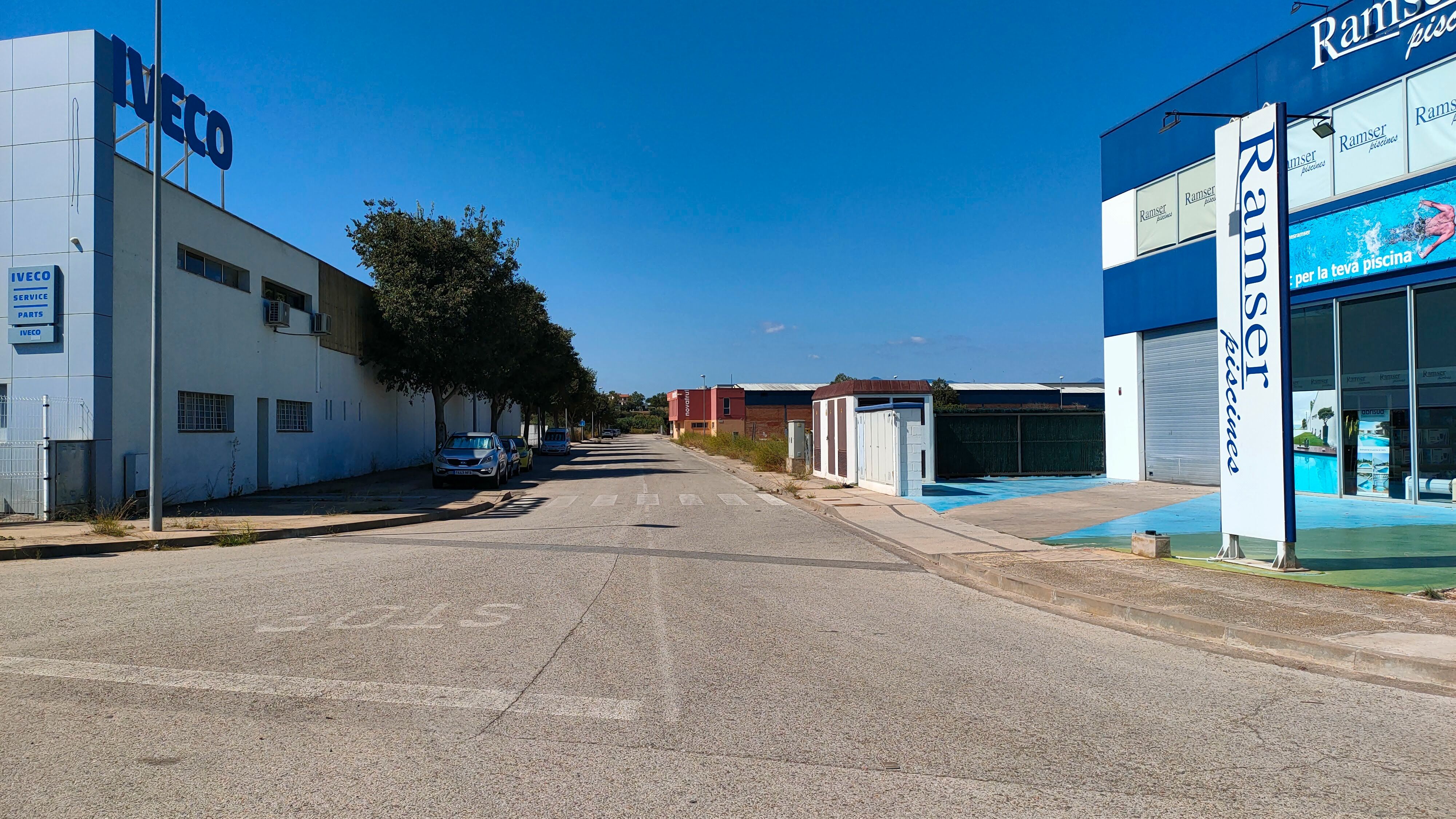 Vista exterior de Terreny industrial de lloguer en Figueres