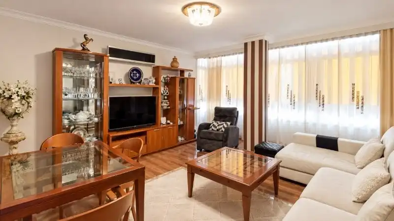 Sala d'estar de Pis de lloguer en Málaga amb Aire condicionat, Calefacció i Terrassa