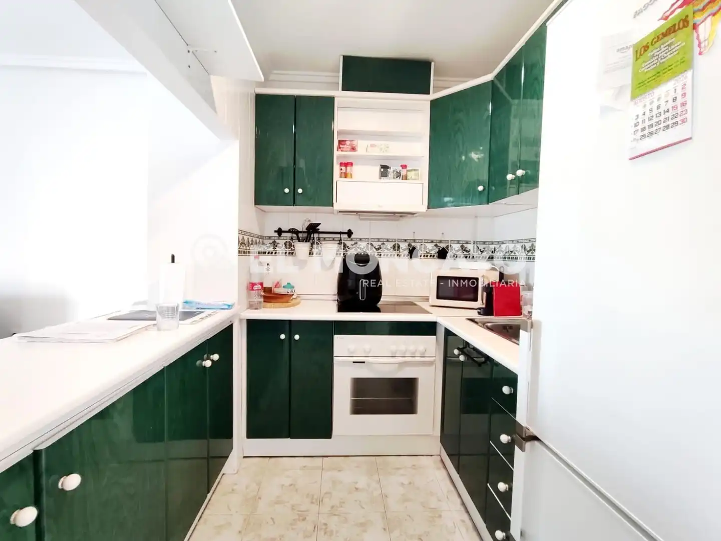 Cocina de Apartamento en venta en Guardamar del Segura con Aire acondicionado, Calefacción y Terraza