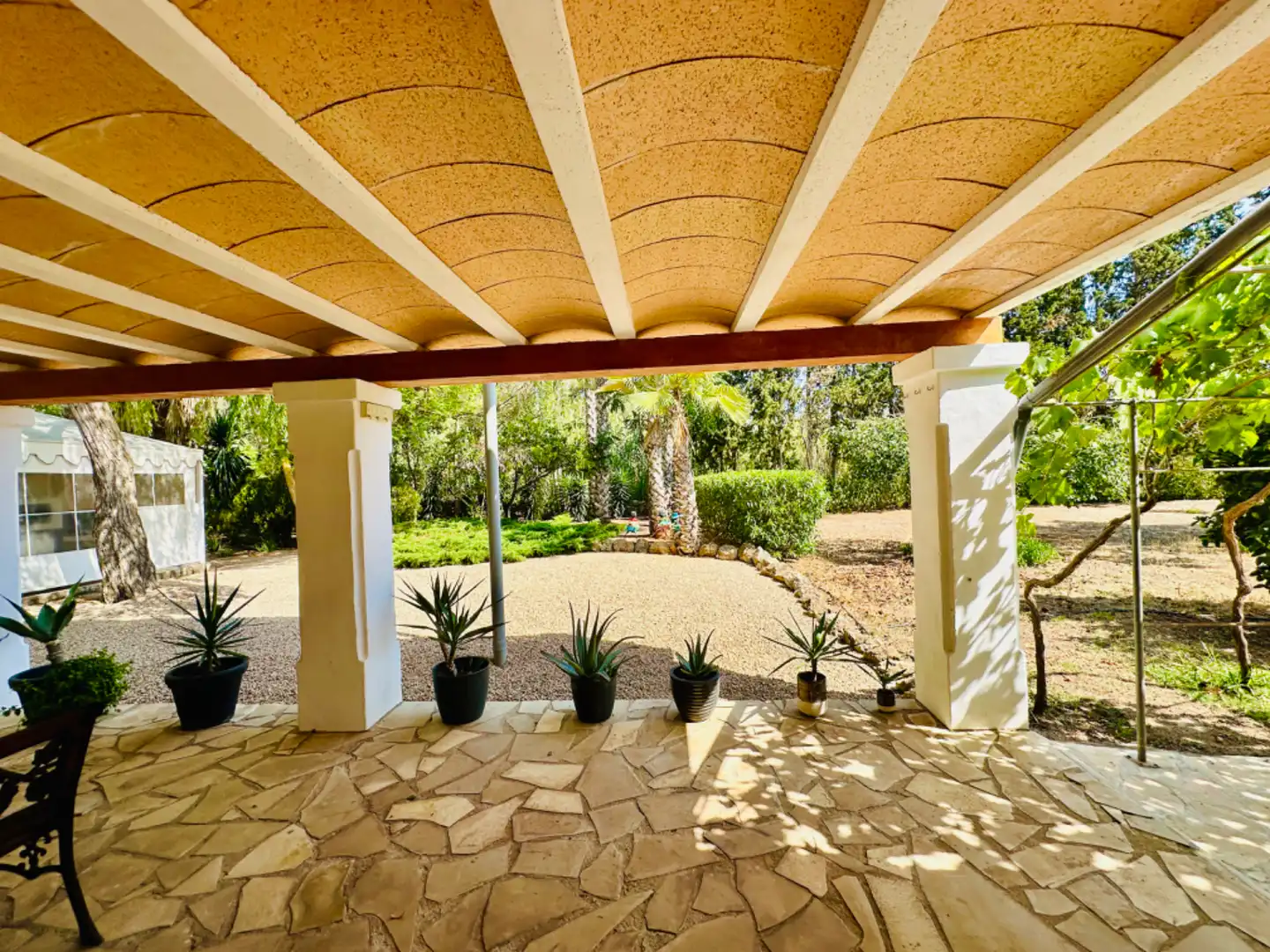 Jardín de Casa o chalet en venta en Sant Joan de Labritja con Aire acondicionado, Calefacción y Jardín privado