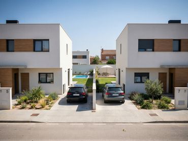 Villa con giardino in vendita a Calle Alvar Aalto 9