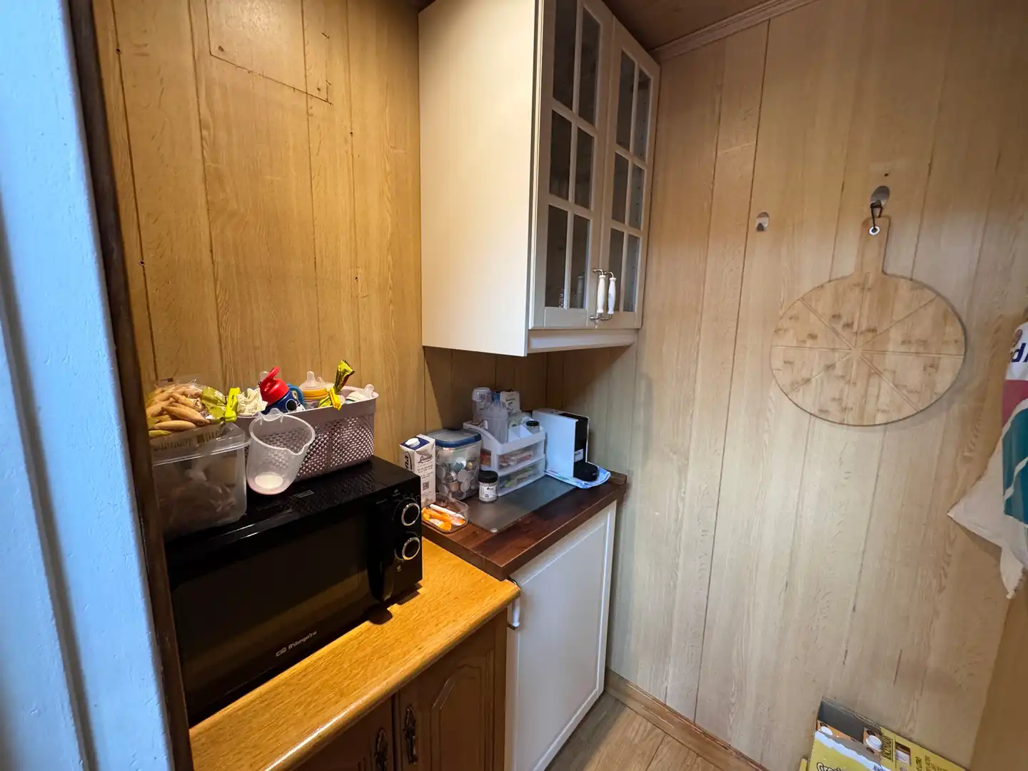 Küche von Einfamilien-Reihenhaus zum Verkauf in Badalona mit Klimaanlage, Heizung und Parkett