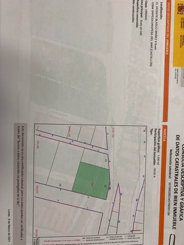 Terreno residencial en Venta en Carrer de Vicente Blasco Ibáñez, 8 en El Balcó - Jaume I