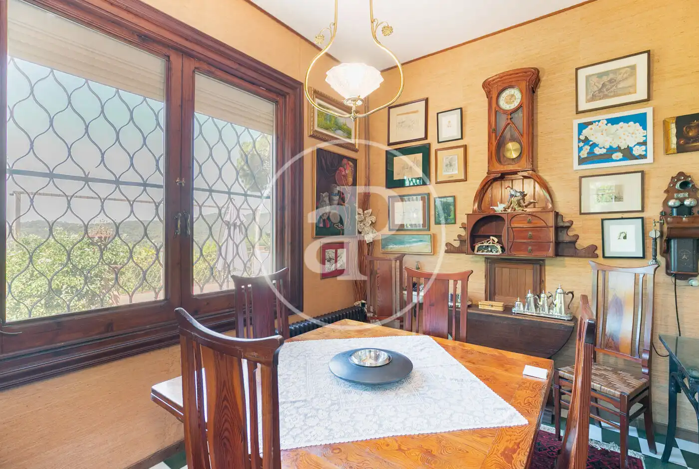 Comedor de Casa o chalet en venta en Barcelona con Calefacción, Jardín privado y Terraza