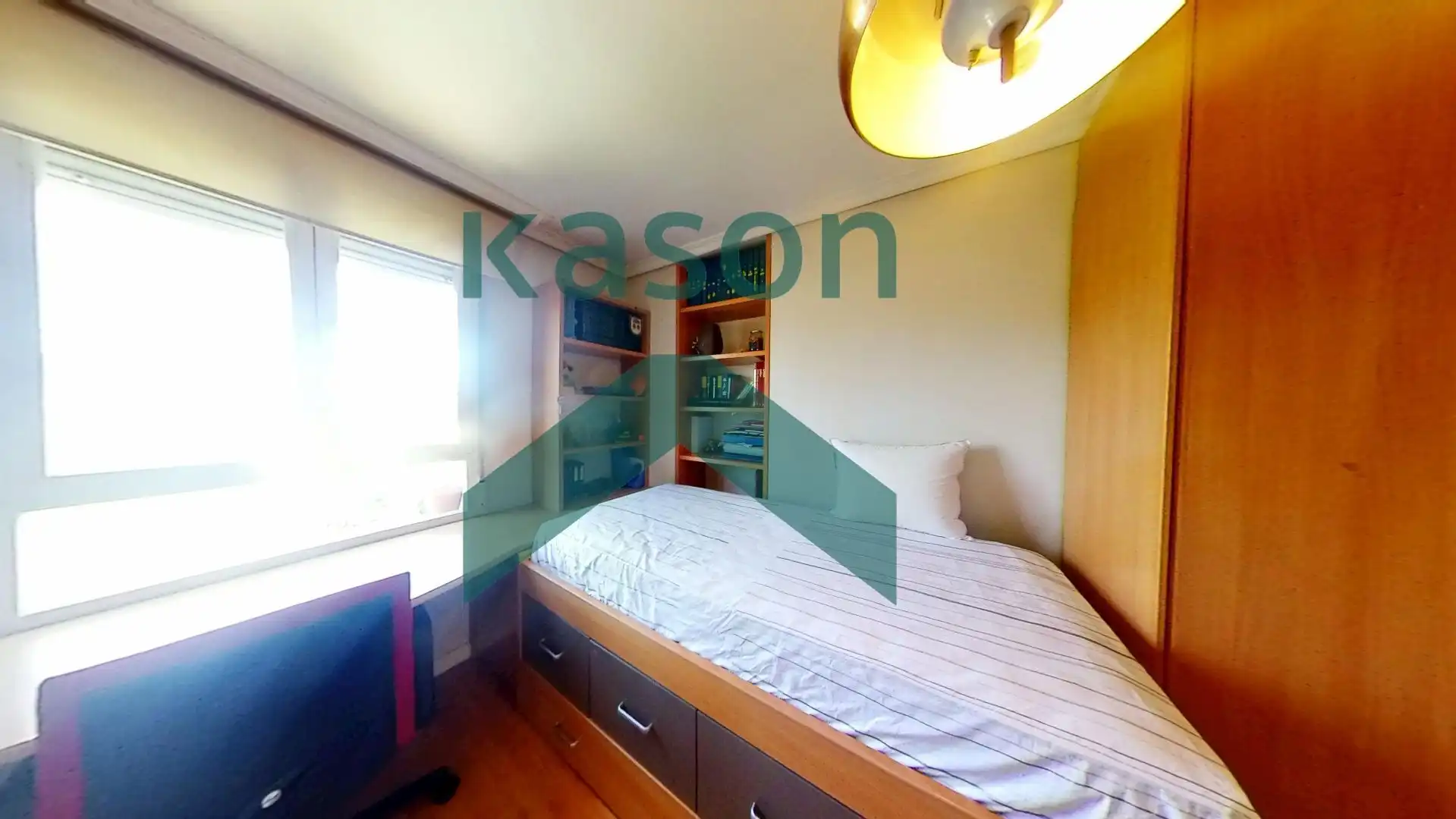 Bedroom of Flat for sale in Madrid  with Heating and Storage room
