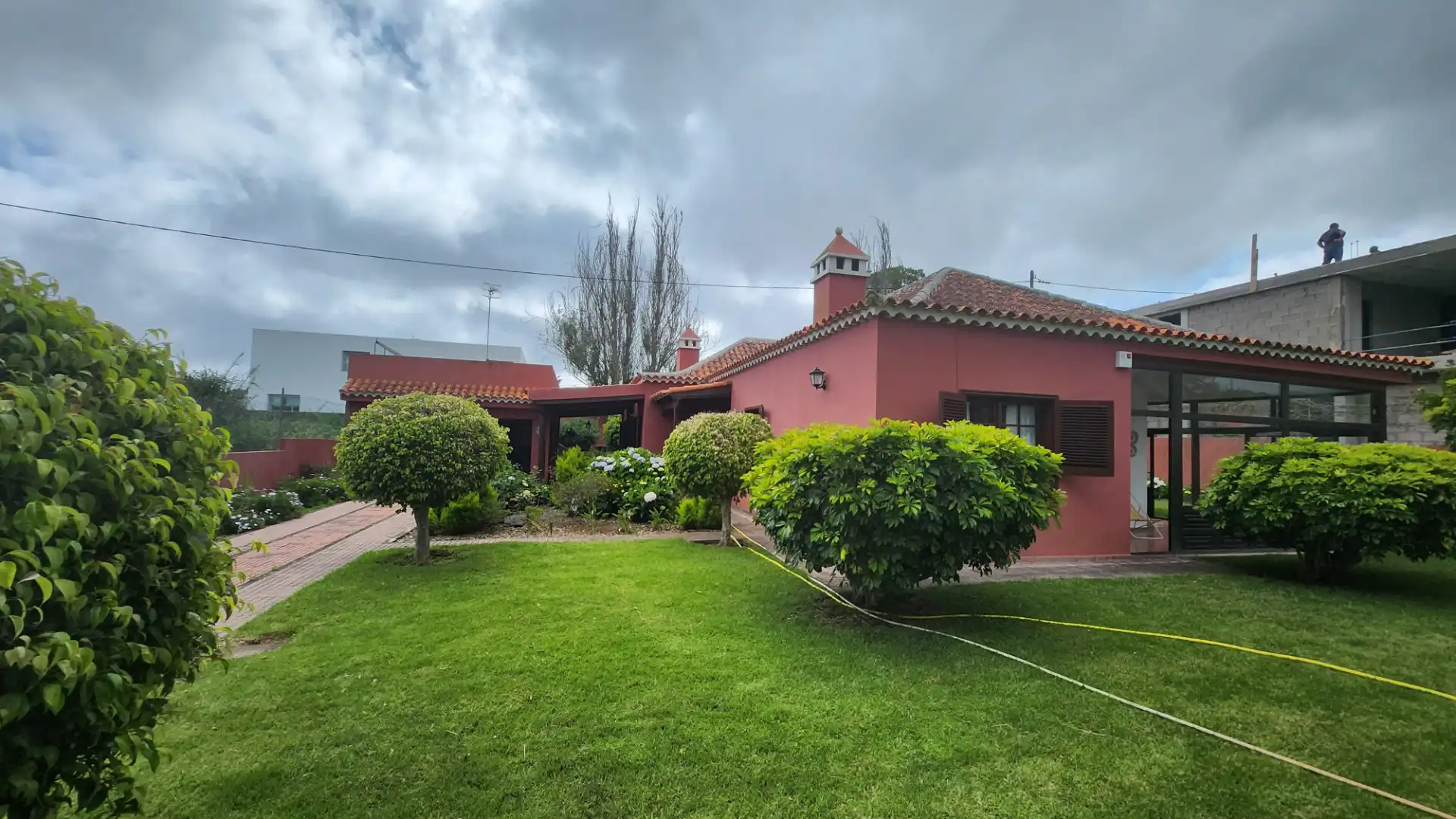 Vista exterior de Casa o chalet en venta en Tacoronte con Jardín privado, Terraza y Amueblado