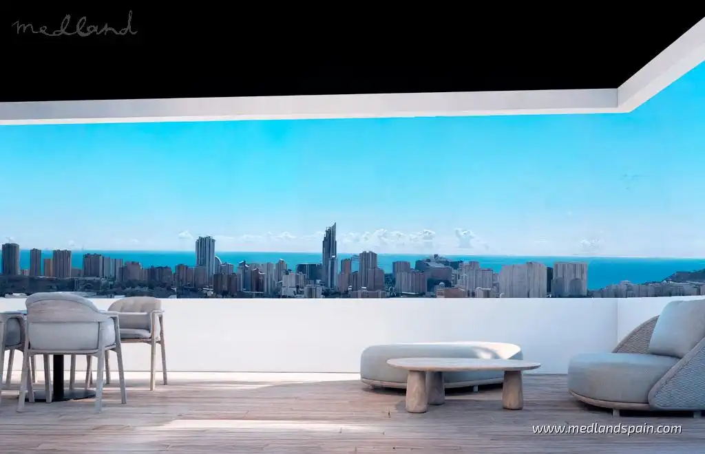Apartament amb piscina en venda a Balcón de Finestrat - Terra Marina, imagen 11