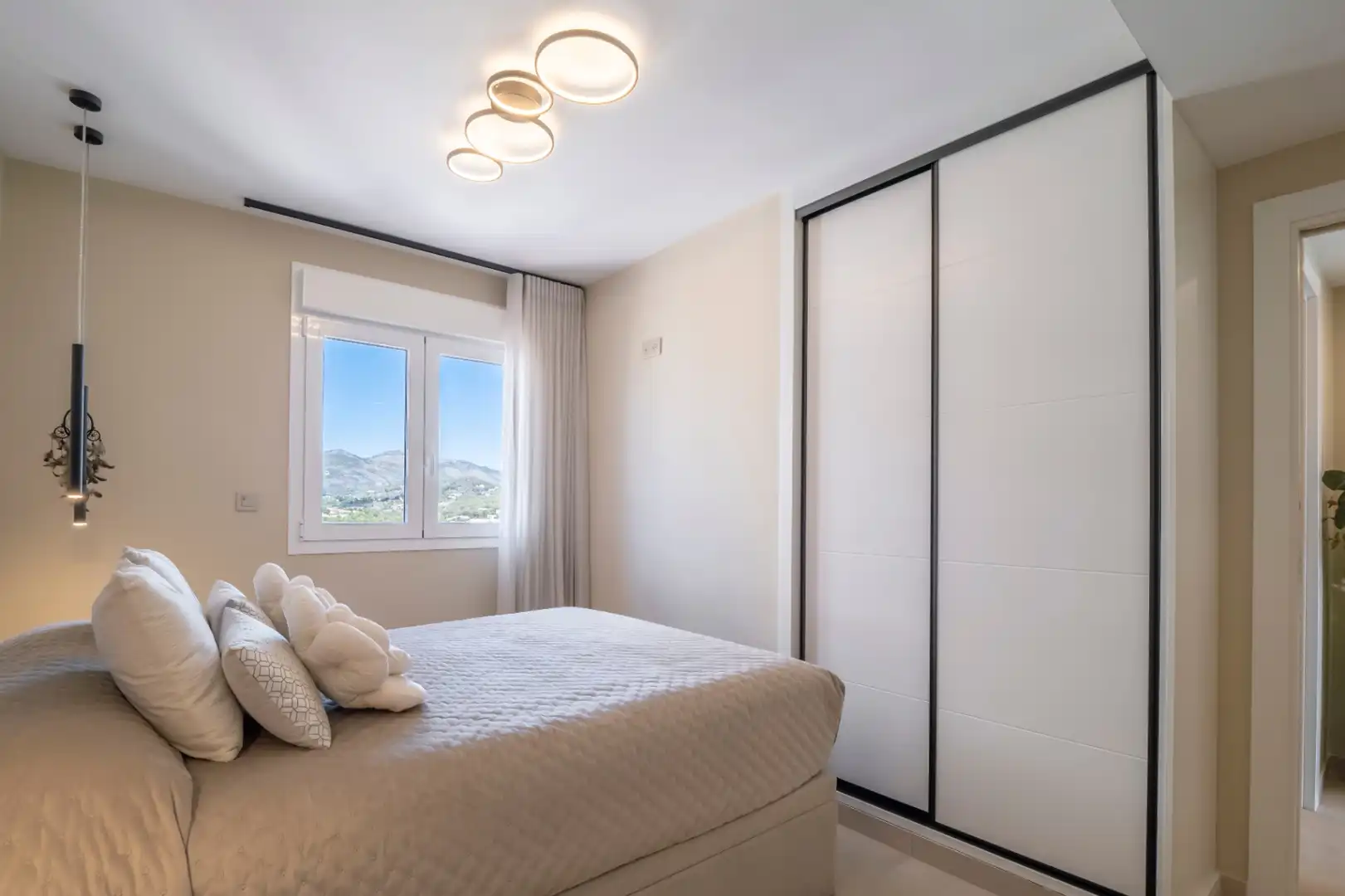 Bedroom of Attic for sale in Calpe / Calp  with Air Conditioner, Heating and Terrace