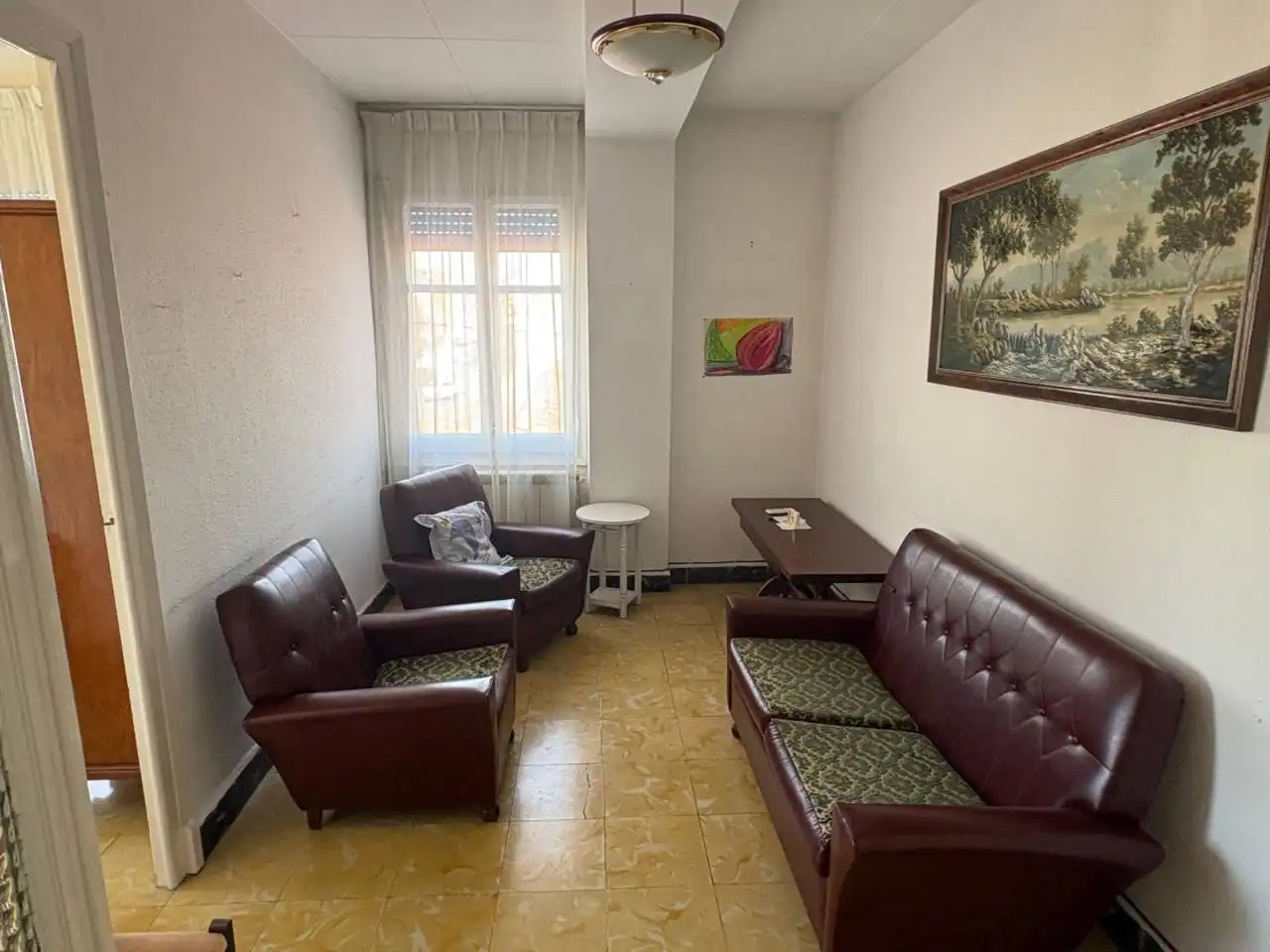 Living room of Houses for sale in Binéfar  with Heating, Terrace and Furnished