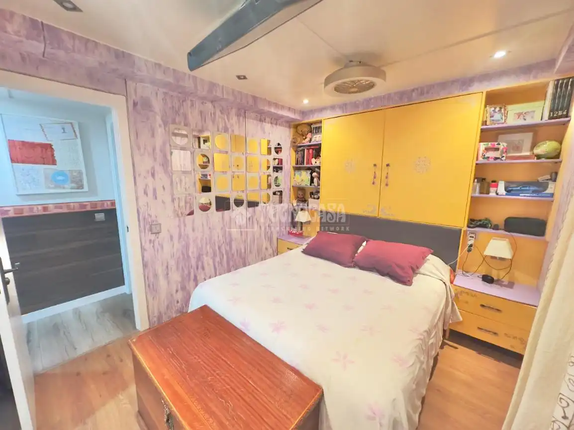 Bedroom of Flat for sale in Móstoles  with Air Conditioner, Heating and Terrace