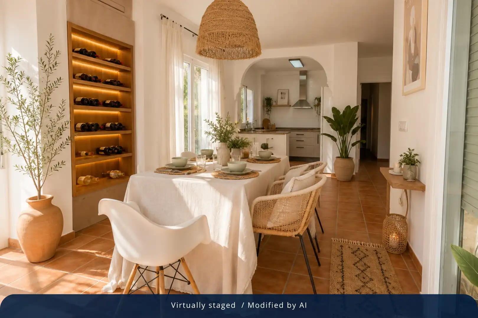 Comedor de Casa o chalet en venta en Benalmádena con Aire acondicionado, Calefacción y Jardín privado