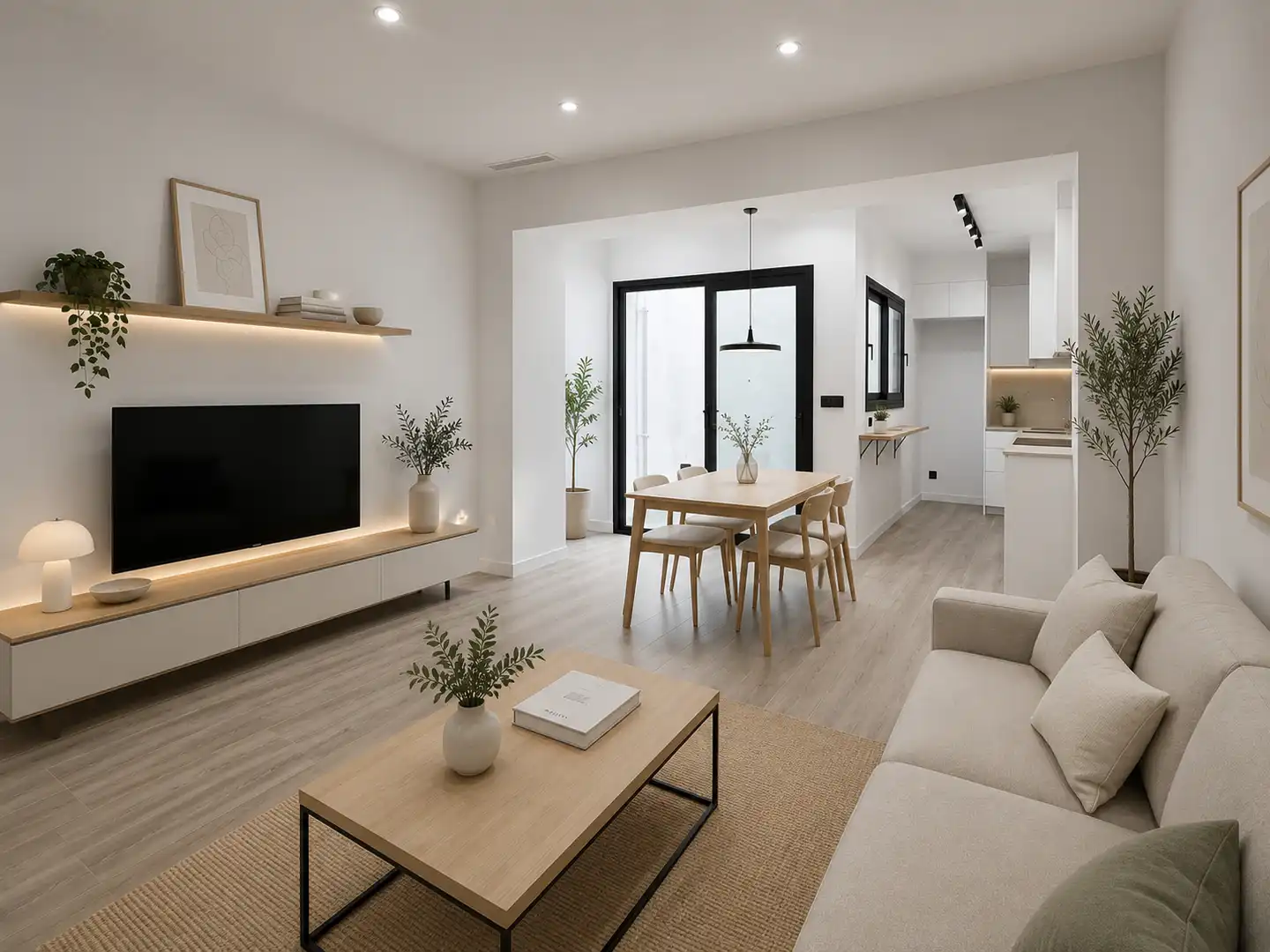Living room of Ground floor for sale in Sabadell  with Air Conditioner, Heating and Private garden