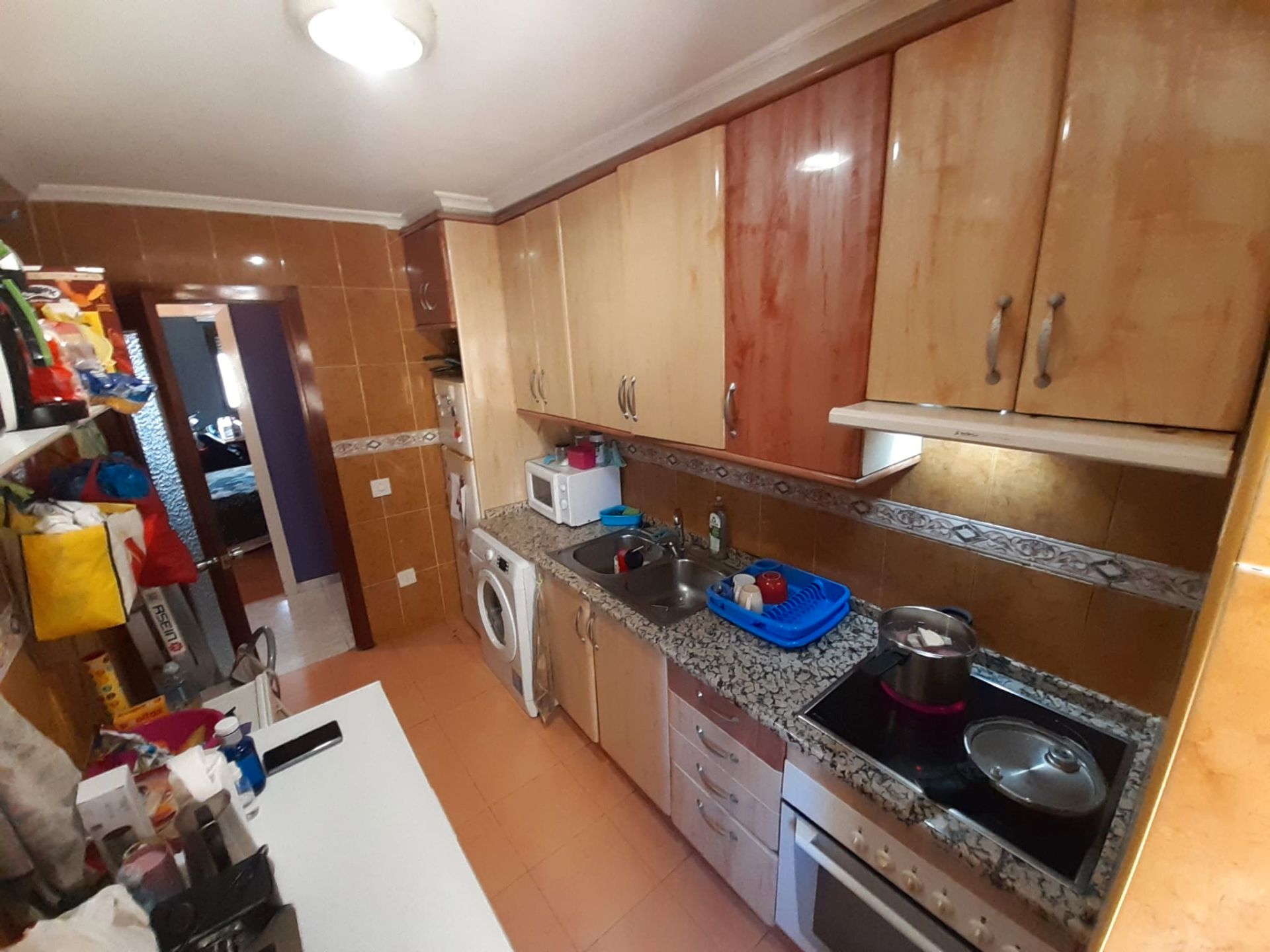 Kitchen of Flat for sale in Zamora Capital   with Heating