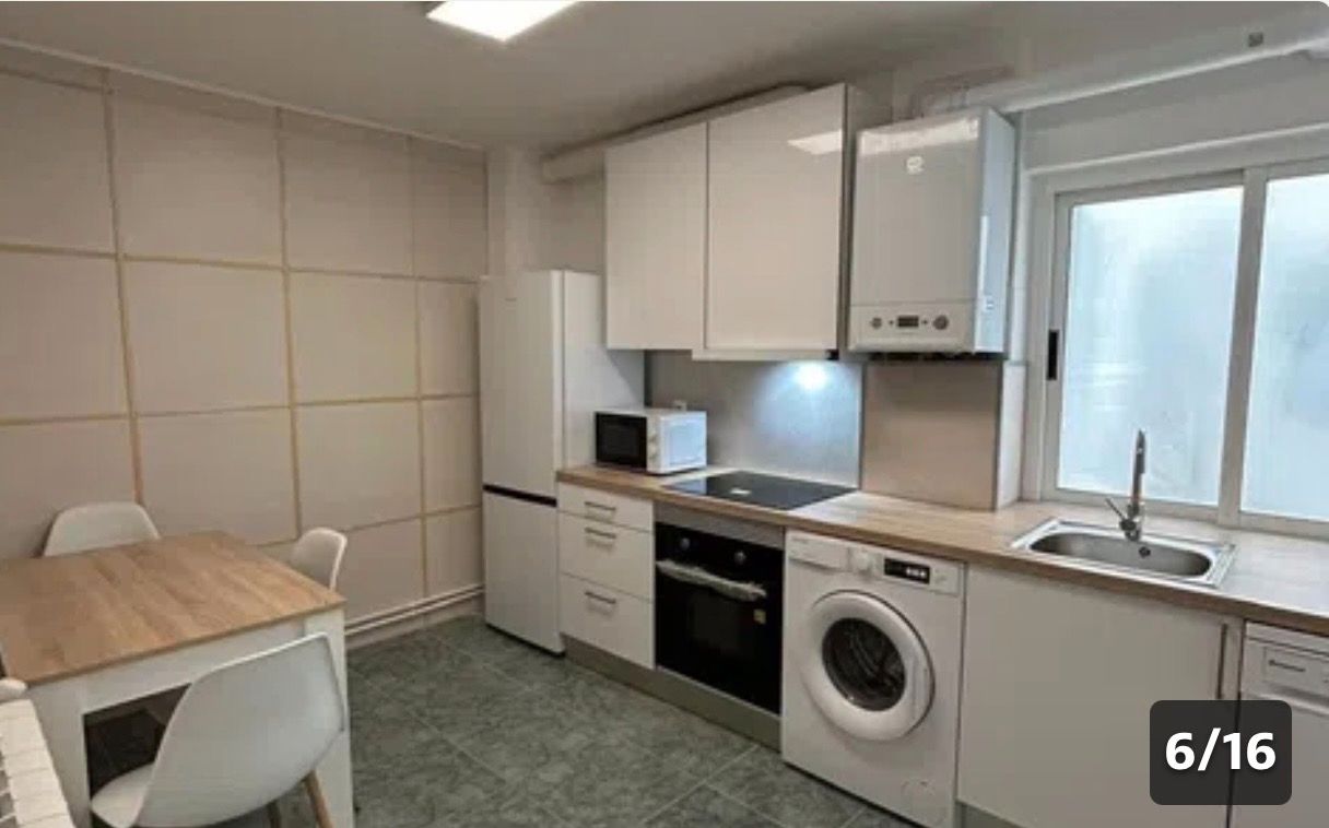 Cocina de Piso de alquiler en León Capital  con Calefacción, Parquet y Balcón