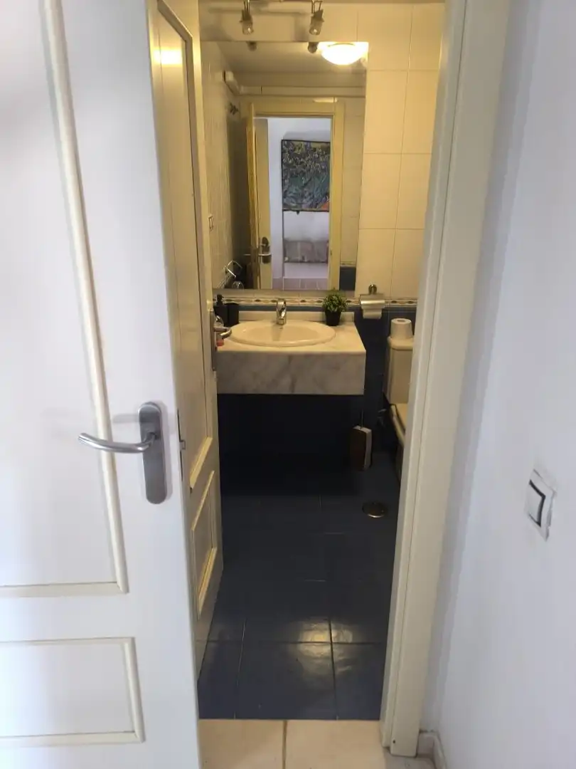 Badezimmer von Wohnung zum Verkauf in Villajoyosa / La Vila Joiosa mit Klimaanlage, Terrasse und Abstellraum
