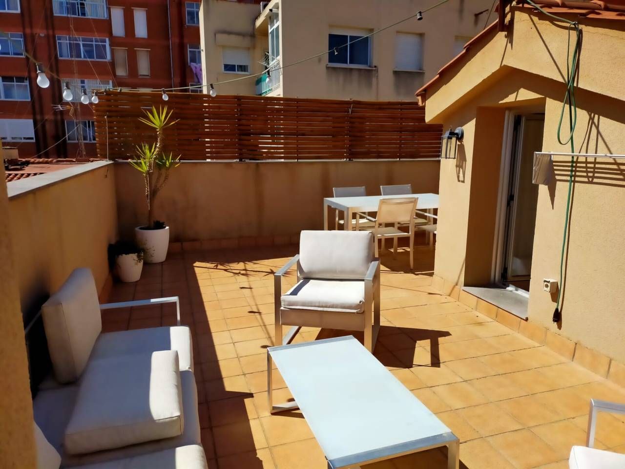 Terrace of Duplex for sale in Sabadell  with Air Conditioner, Heating and Parquet flooring