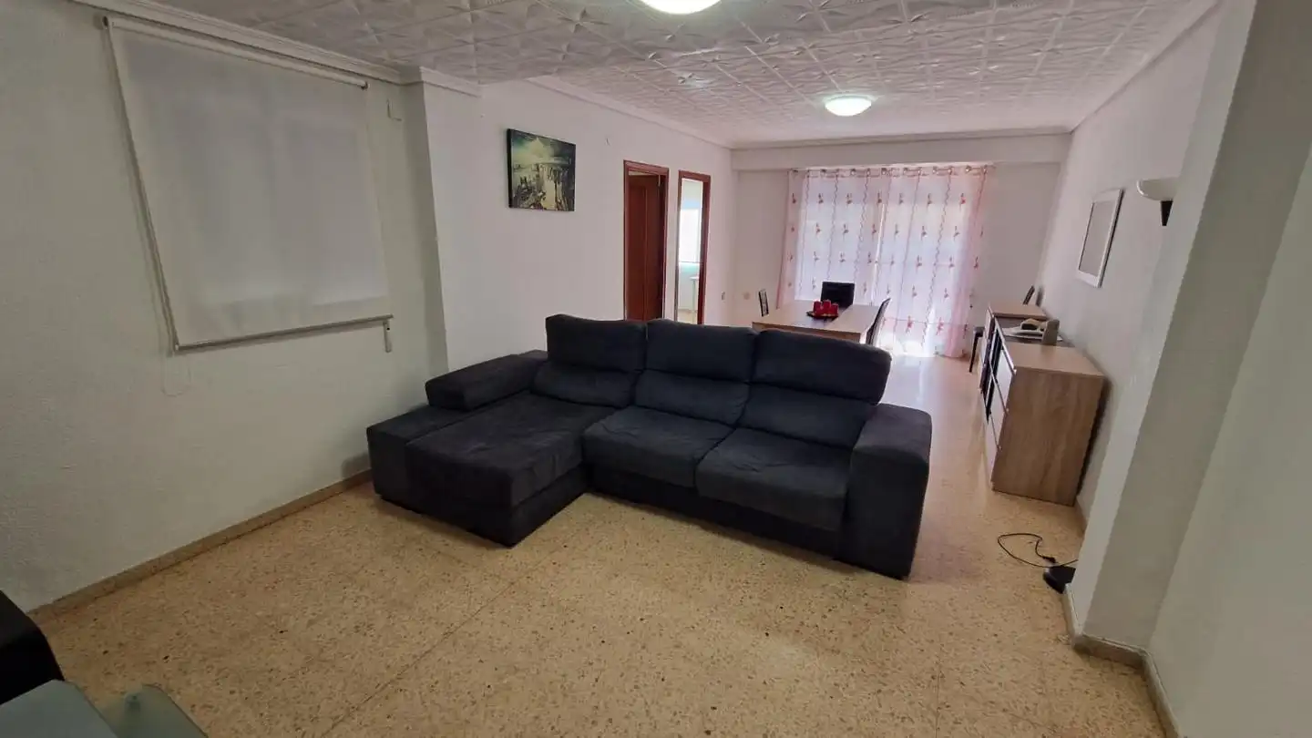 Sala d'estar de Pis de lloguer en Moncada amb Moblat