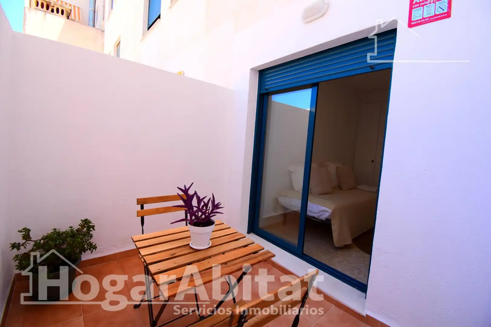 Balcony of Flat for sale in Oliva  with Air Conditioner, Heating and Terrace