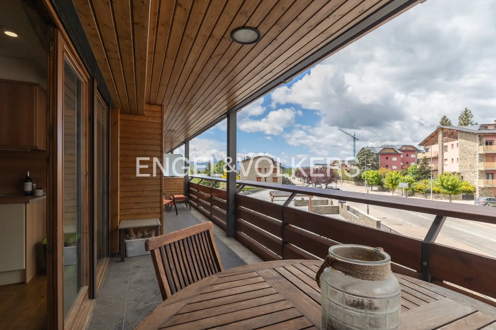 Terraza de Apartamento en venta en Llívia con Calefacción, Parquet y Terraza