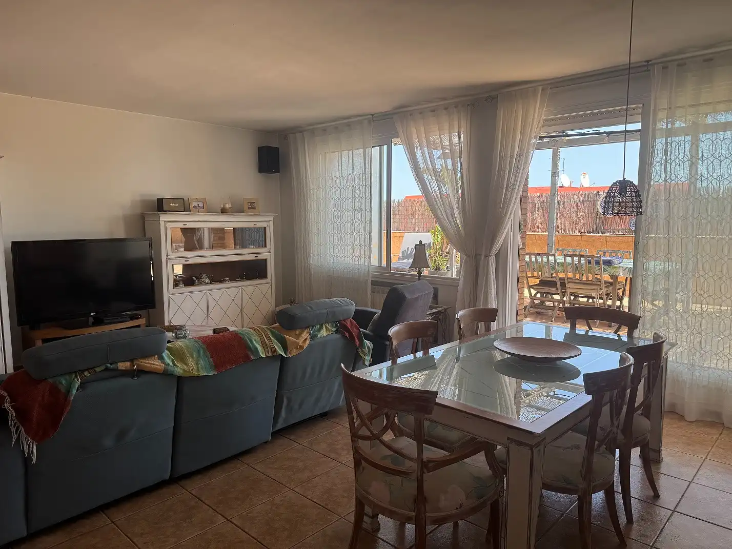 Sala d'estar de Àtic en venda en Barcelona amb Aire condicionat, Calefacció i Terrassa