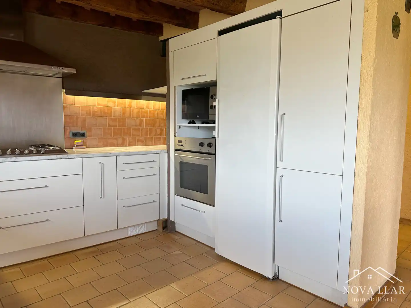 Cocina de Finca rústica en venta en Les Llosses con Calefacción, Jardín privado y Parquet