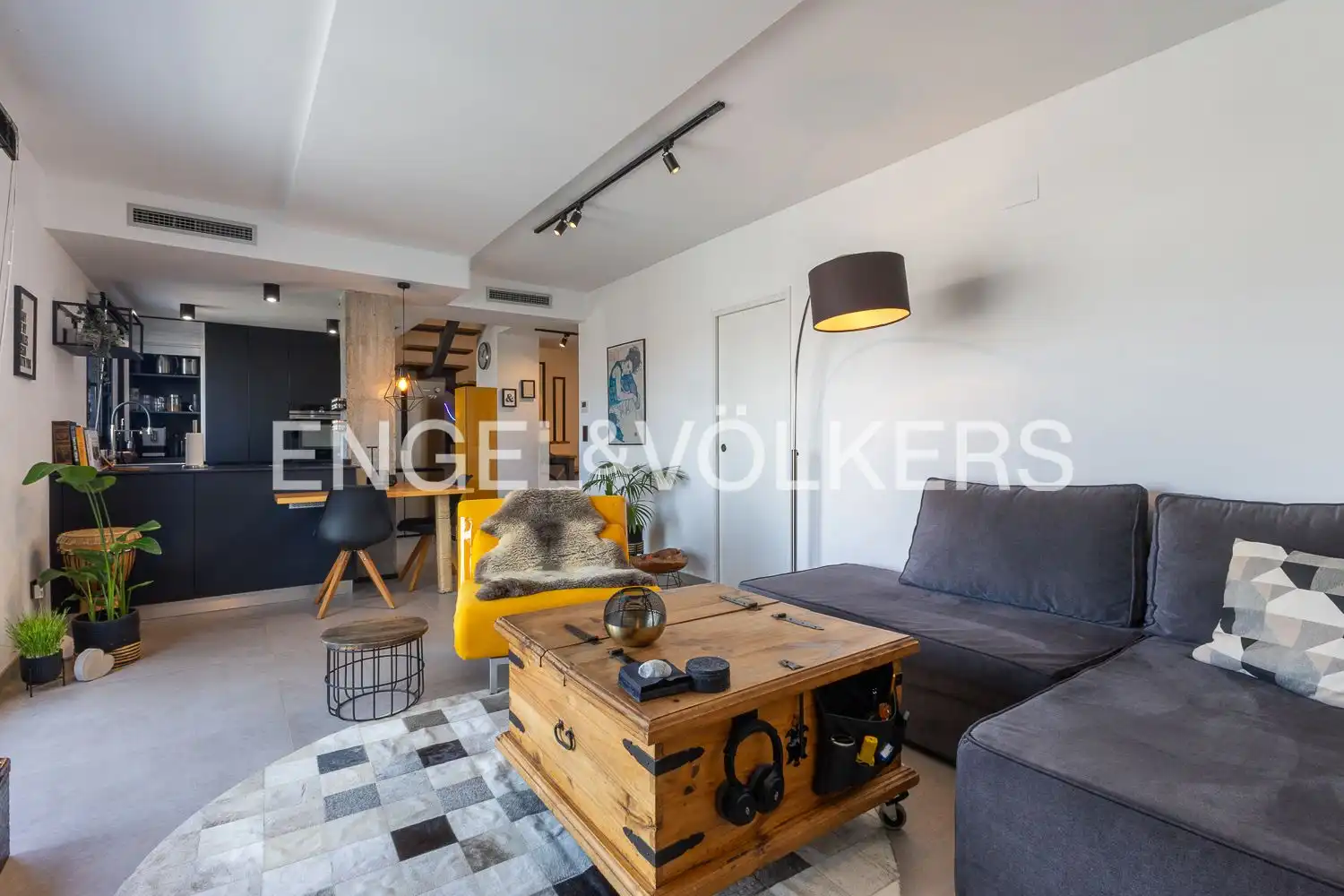 Sala de estar de Dúplex en venta en Dénia con Calefacción