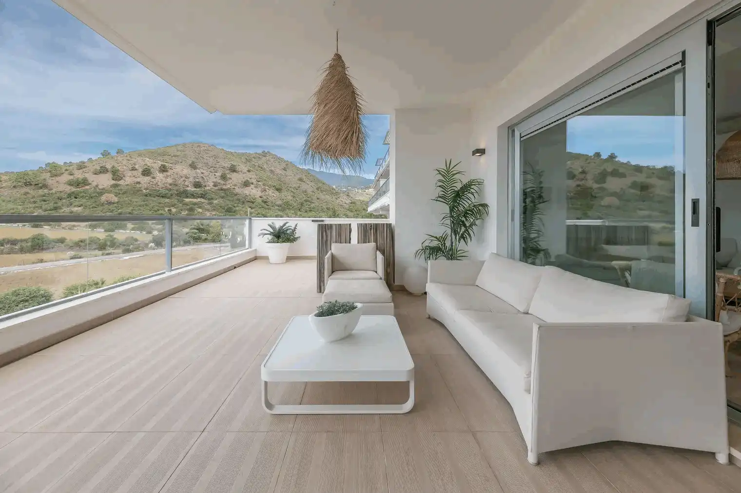 Terraza de Planta baja en venta en Benahavís con Aire acondicionado, Terraza y Trastero