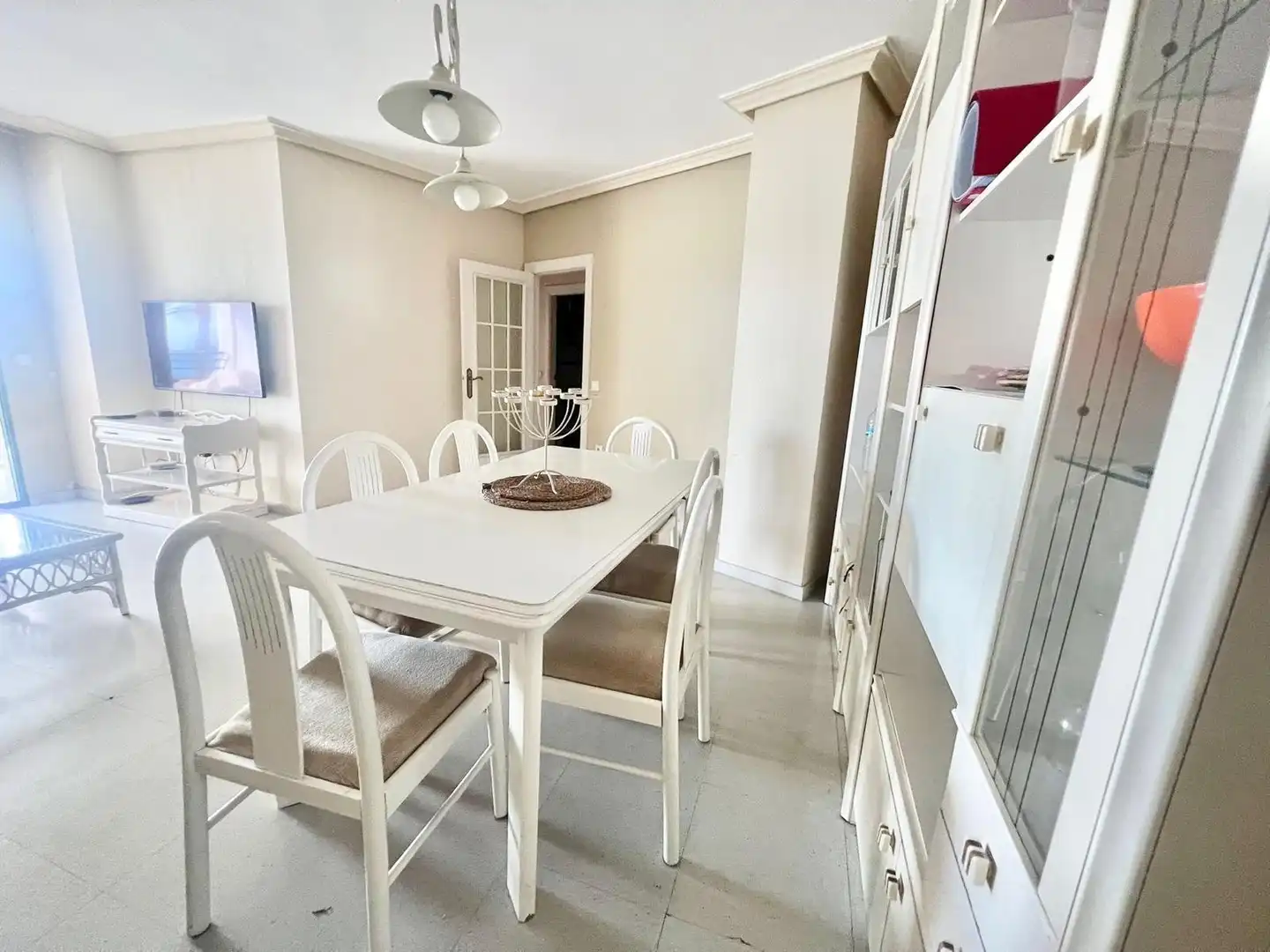 Comedor de Apartamento de alquiler en Torrevieja con Terraza, Amueblado y Lavadora