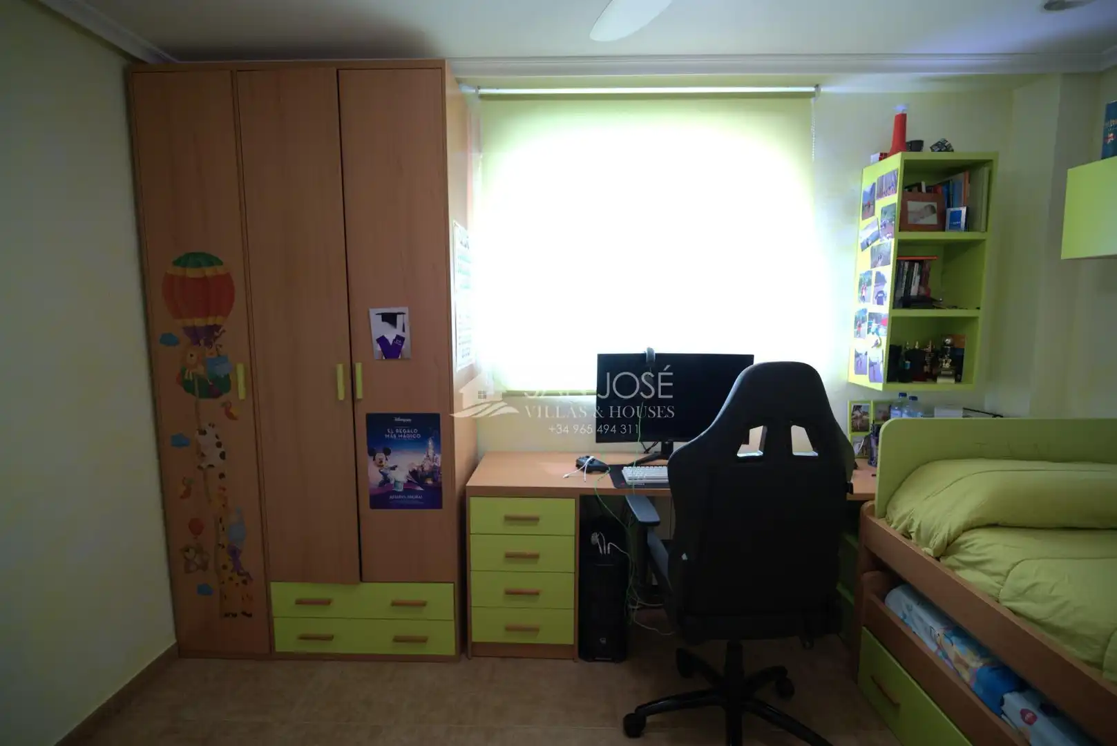 Bedroom of Detached homes for sale in Aspe  with Air Conditioner, Heating and Private garden