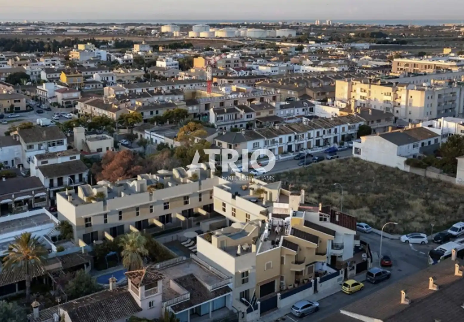 Vista exterior de Casa adosada en venta en  Palma de Mallorca con Aire acondicionado, Terraza y Trastero