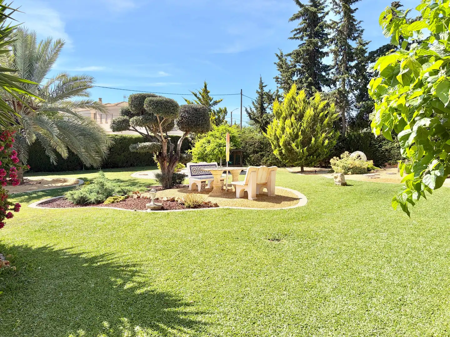 Garden of Houses for sale in San Vicente del Raspeig / Sant Vicent del Raspeig  with Heating, Terrace and Storage room