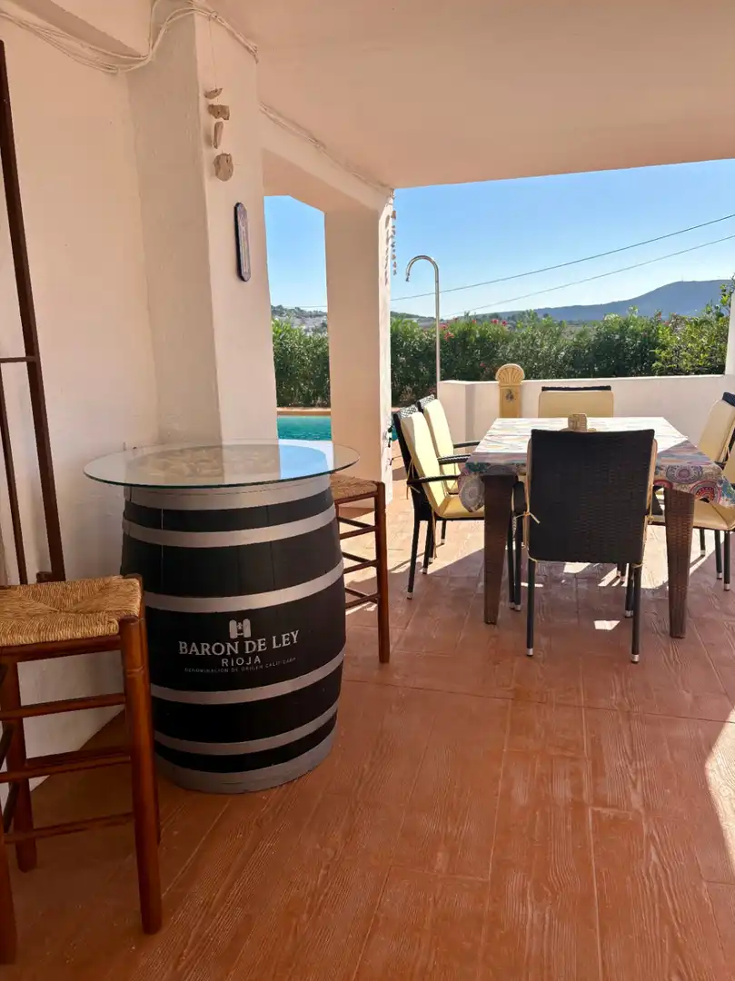 Terrace of Country homes for rent in Benissa  with Terrace and Swimming Pool