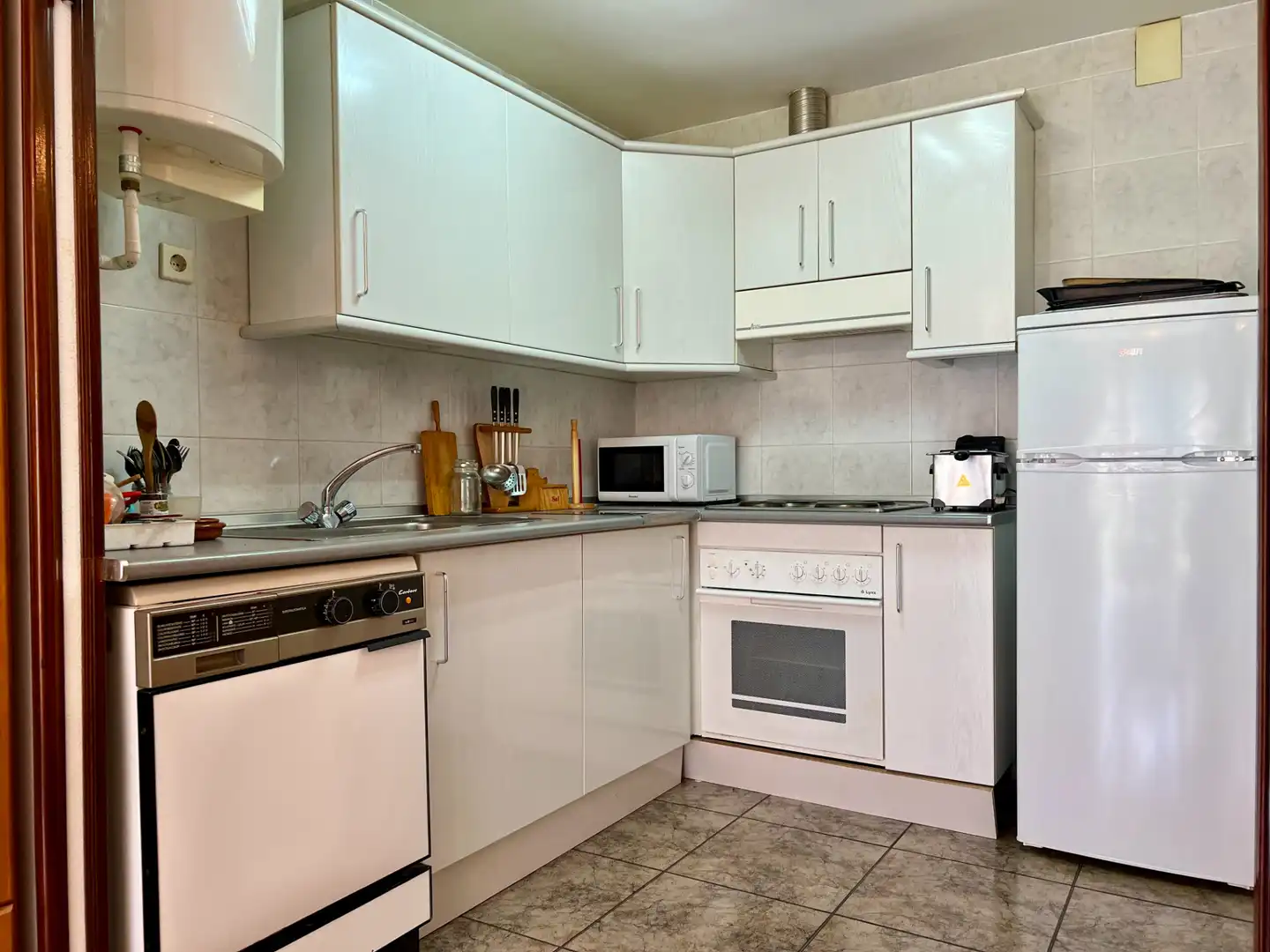 Cocina de Apartamento en venta en Fiscal con Calefacción, Terraza y Trastero