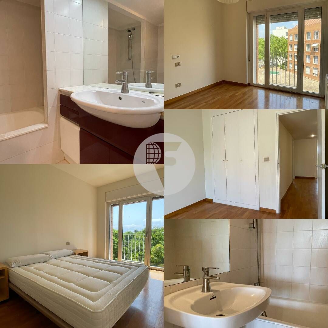 Bathroom of Flat to rent in  Barcelona Capital  with Air Conditioner and Heating