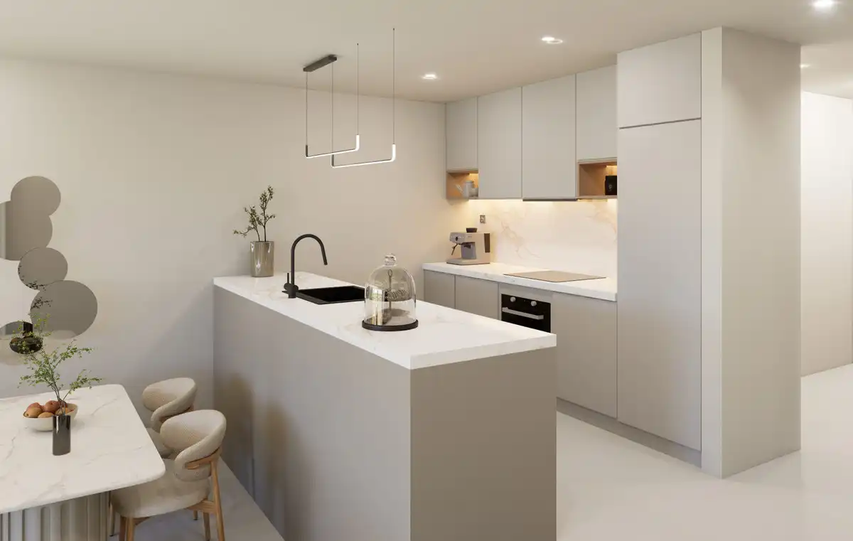 Küche von Maisonette zum Verkauf in Marbella mit Terrasse und Abstellraum