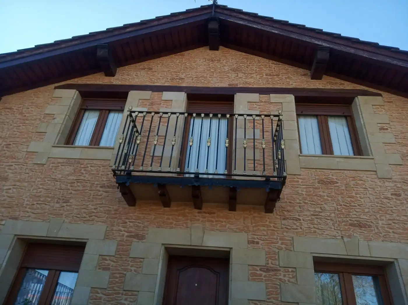 Balcony of Houses for sale in Valle de Mena  with Private garden, Terrace and Storage room