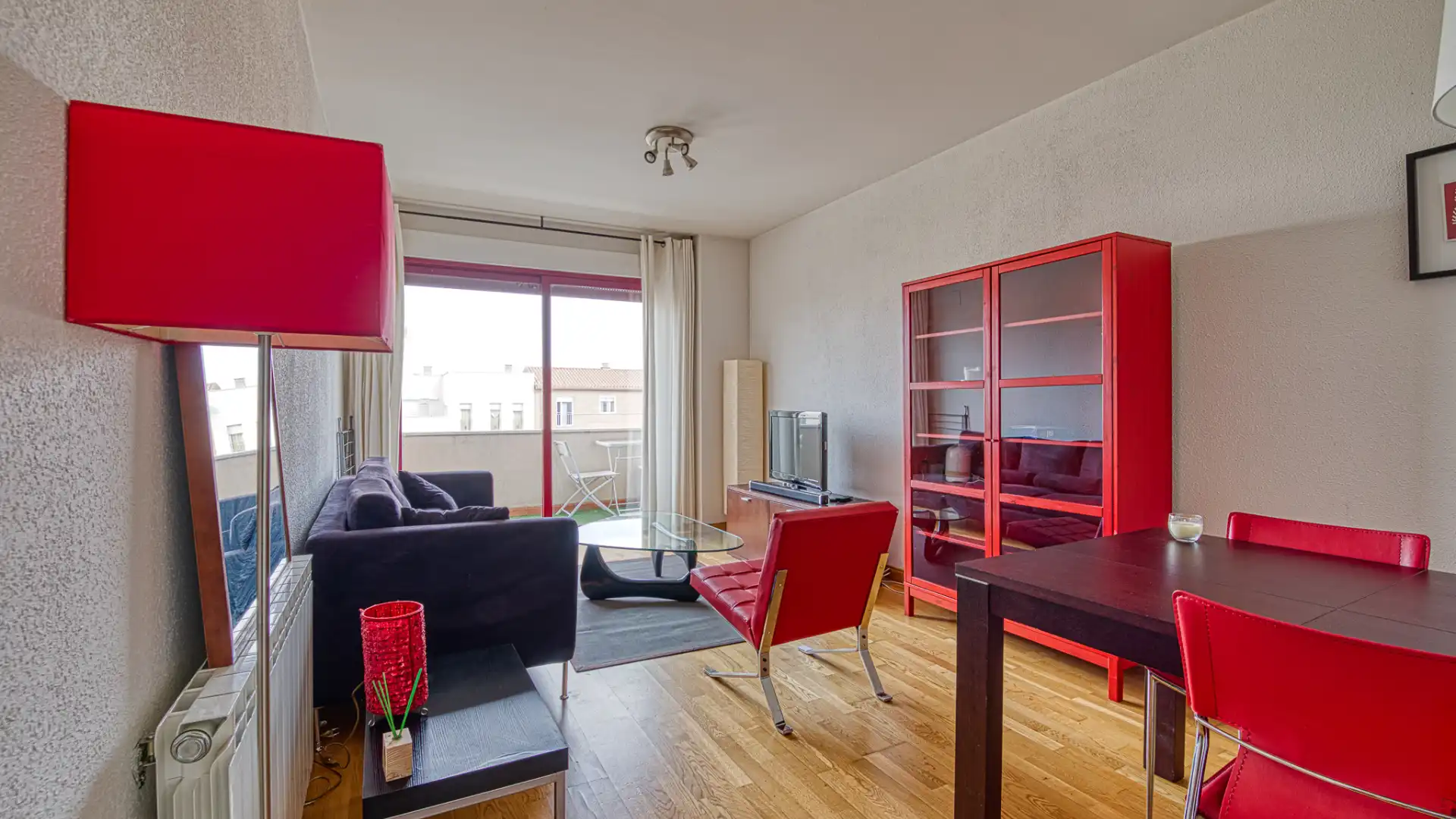 Living room of Apartments for rent in Ávila Capital  with Heating, Terrace and Storage room