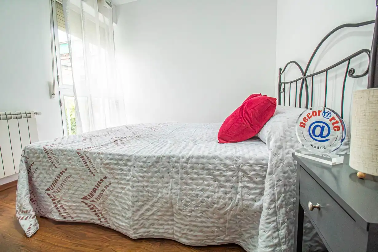 Bedroom of Houses for rent in Madrid  with Air Conditioner, Heating and Private garden