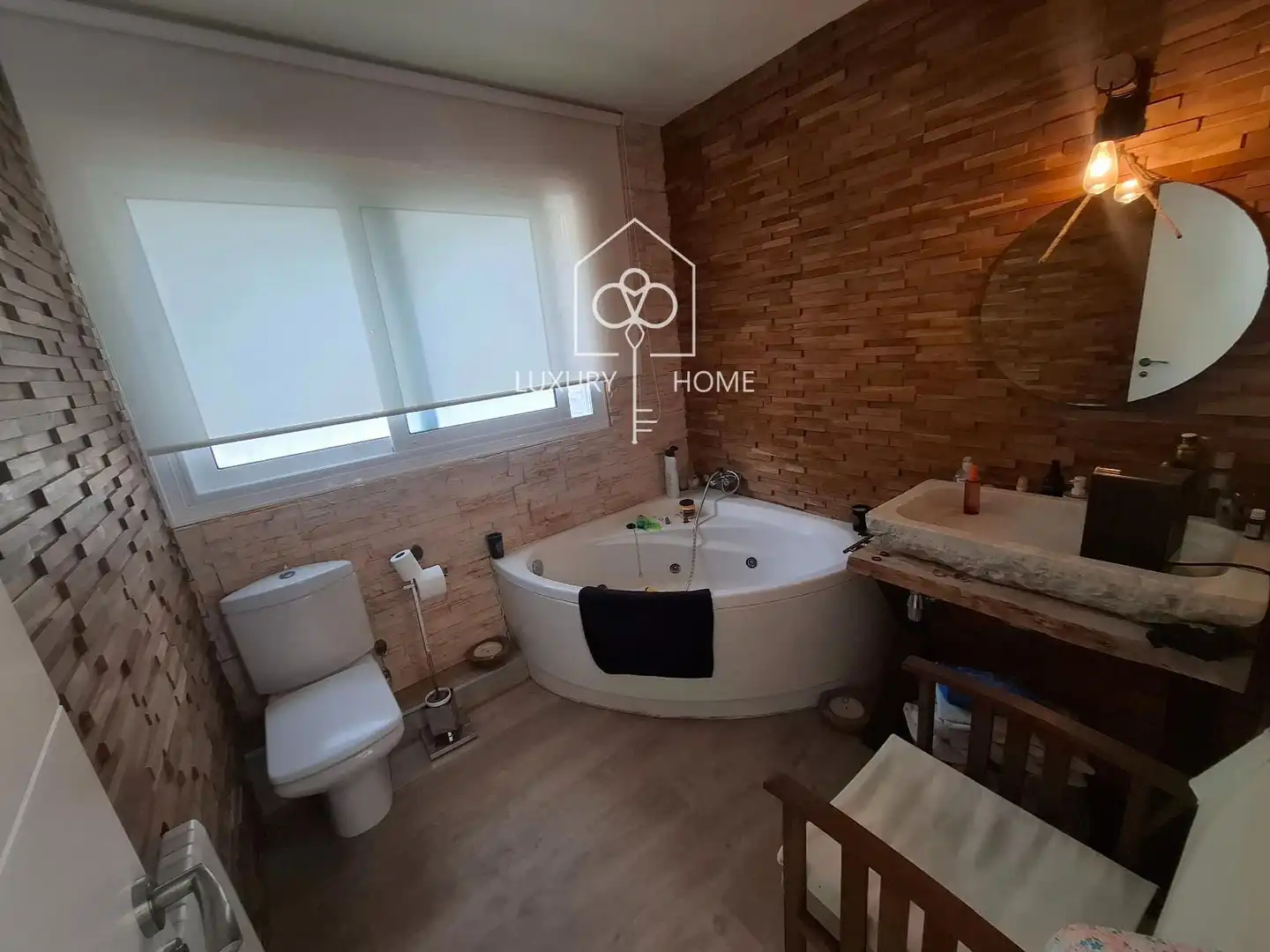 Bathroom of Houses for sale in Begues  with Air Conditioner, Heating and Terrace