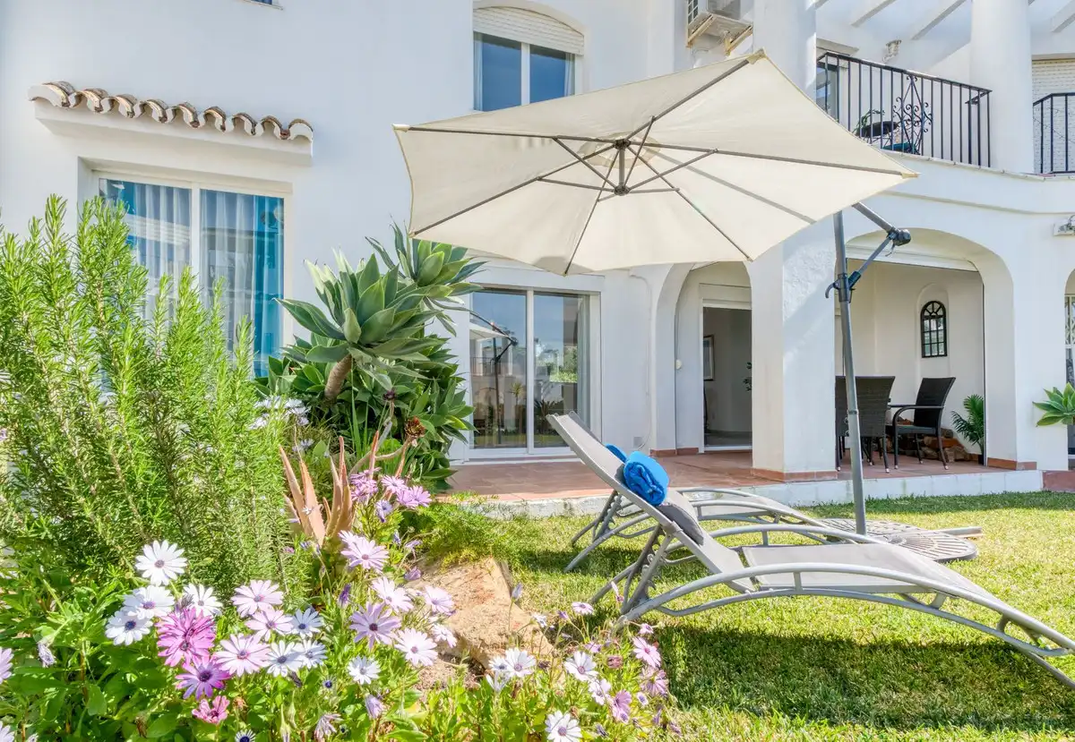 Garden of Detached homes for sale in Manilva  with Air Conditioner, Terrace and Community pool