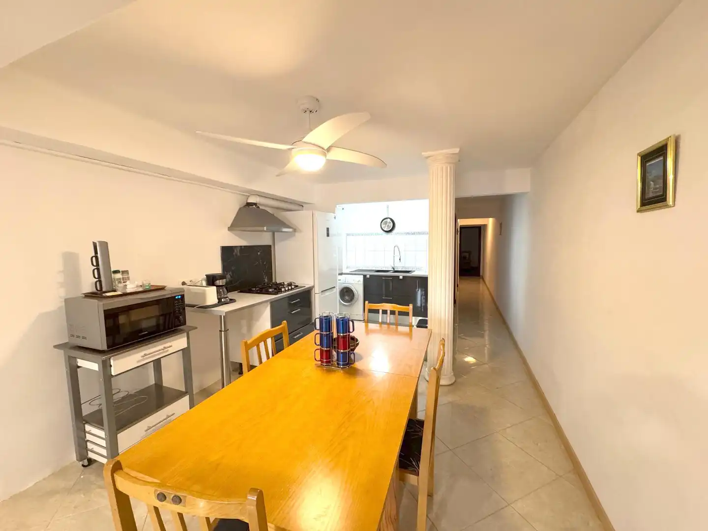 Cocina de Apartamento en venta en Santa Pola con Aire acondicionado, Terraza y Amueblado