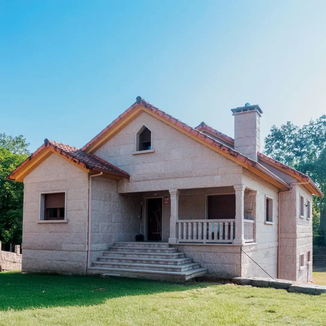 Vista exterior de Casa o chalet en venta en Ponteareas con Calefacción, Terraza y Trastero