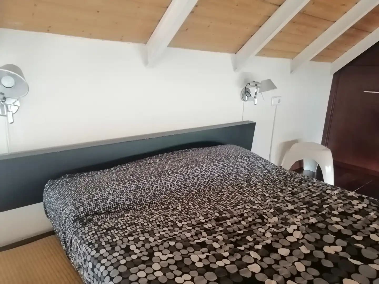 Schlafzimmer von Loft zur Miete in Sevilla mit Klimaanlage, Heizung und Terrasse