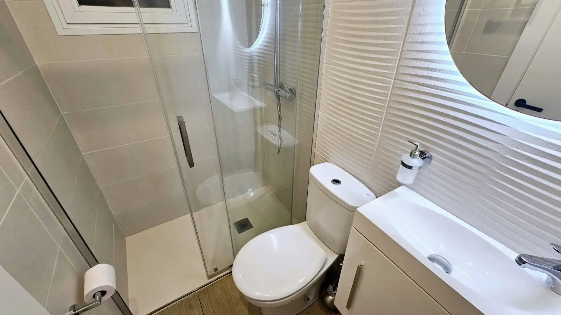 Baño de Casa adosada en venta en Calpe / Calp con Aire acondicionado, Terraza y Amueblado