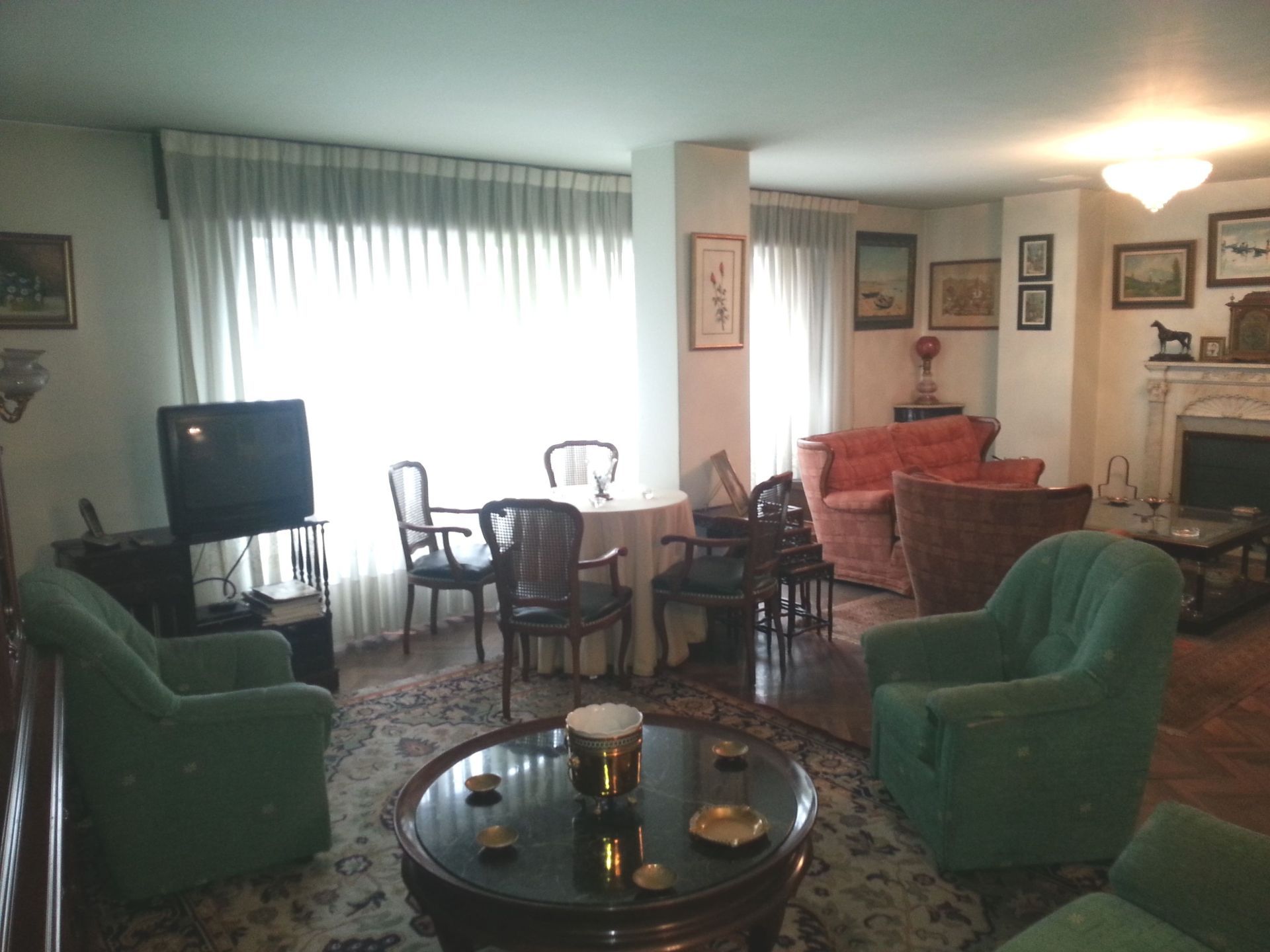 Sala d'estar de Pis en venda en A Coruña Capital  amb Traster