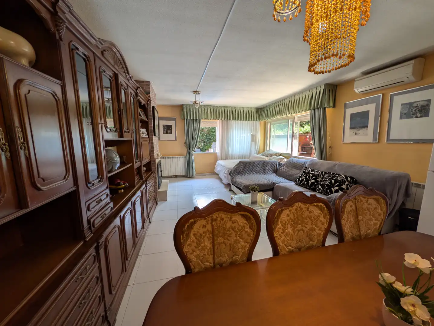 Living room of Houses for sale in Rivas-Vaciamadrid  with Heating, Private garden and Swimming Pool