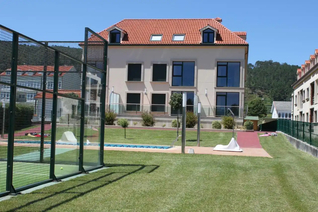 Swimming pool of Apartments for rent in Fisterra  with Terrace, Furnished and Oven