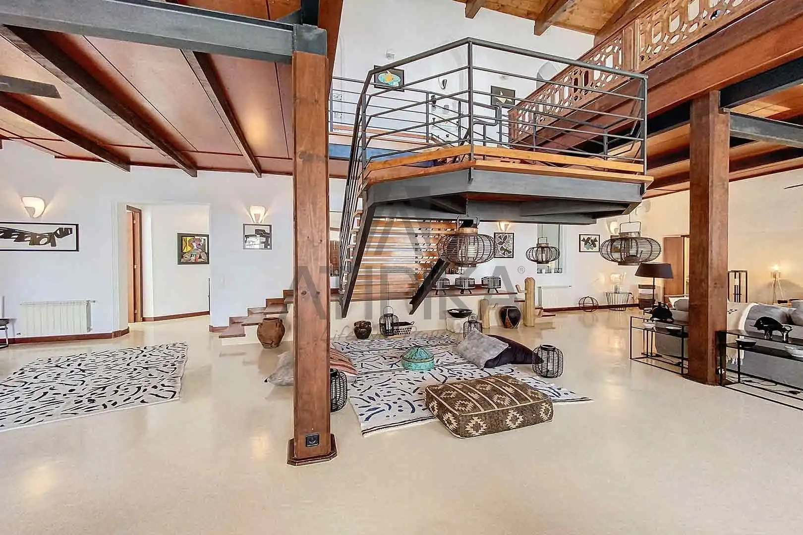 Sala d'estar de Casa o xalet en venda en Maó - Mahón amb Aire condicionat, Terrassa i Piscina