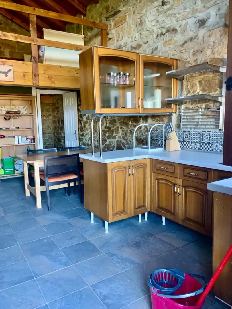 Cocina de Casa o chalet en venta en San Roque de Riomiera con Jardín privado