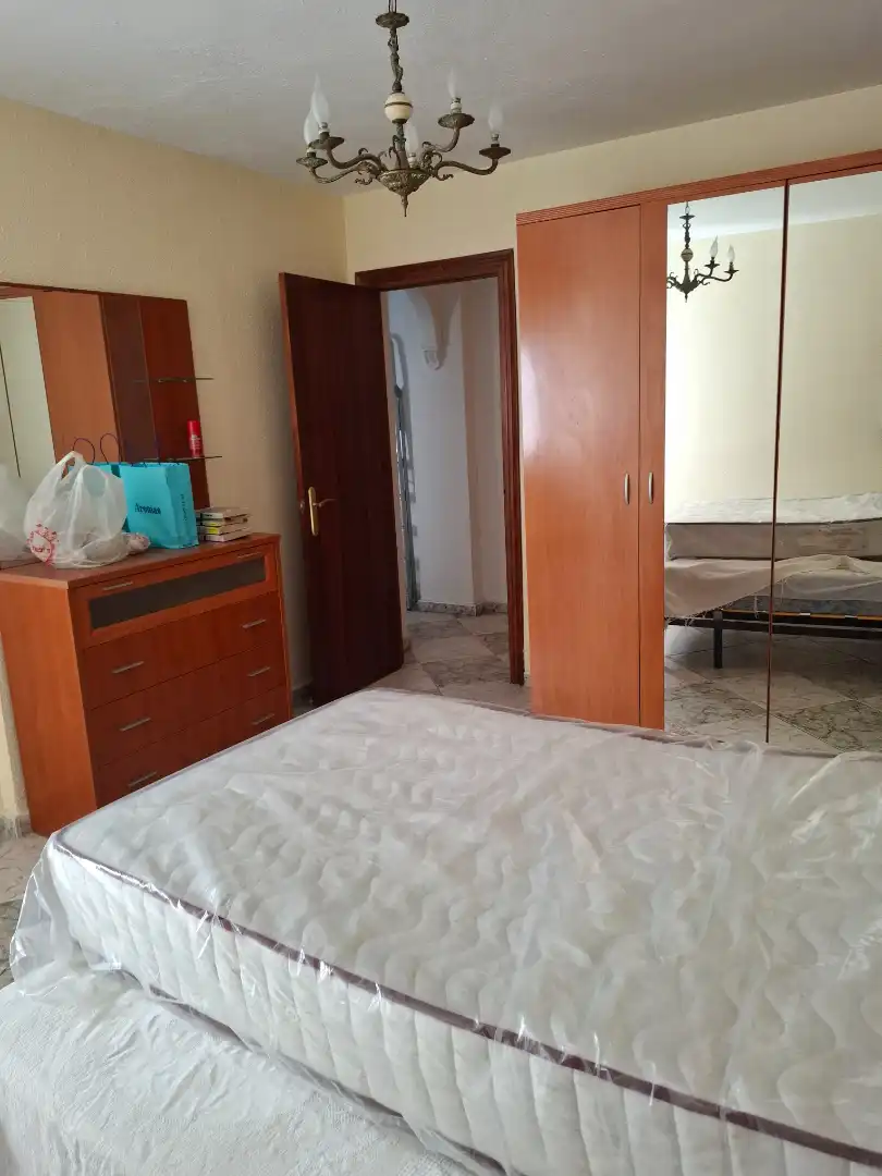 Bedroom of Flat for sale in Sevilla  with Air Conditioner, Terrace and Furnished